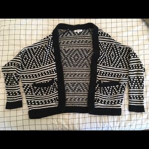 Madewell cropped dolman sleeve cardigan size xxs